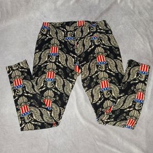 LULAROE Tall and Curvy American Eagle Leggings